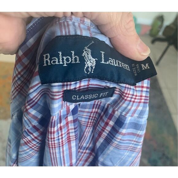 Polo Ralph Lauren Plaid Long Sleeve Button Down - Classic Fit - Picture 4 of 8